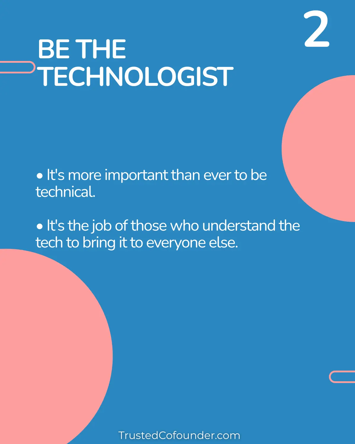 2th Startup Mantra: BE THE TECHNOLOGIST. Principles for founders from Slush 2025.